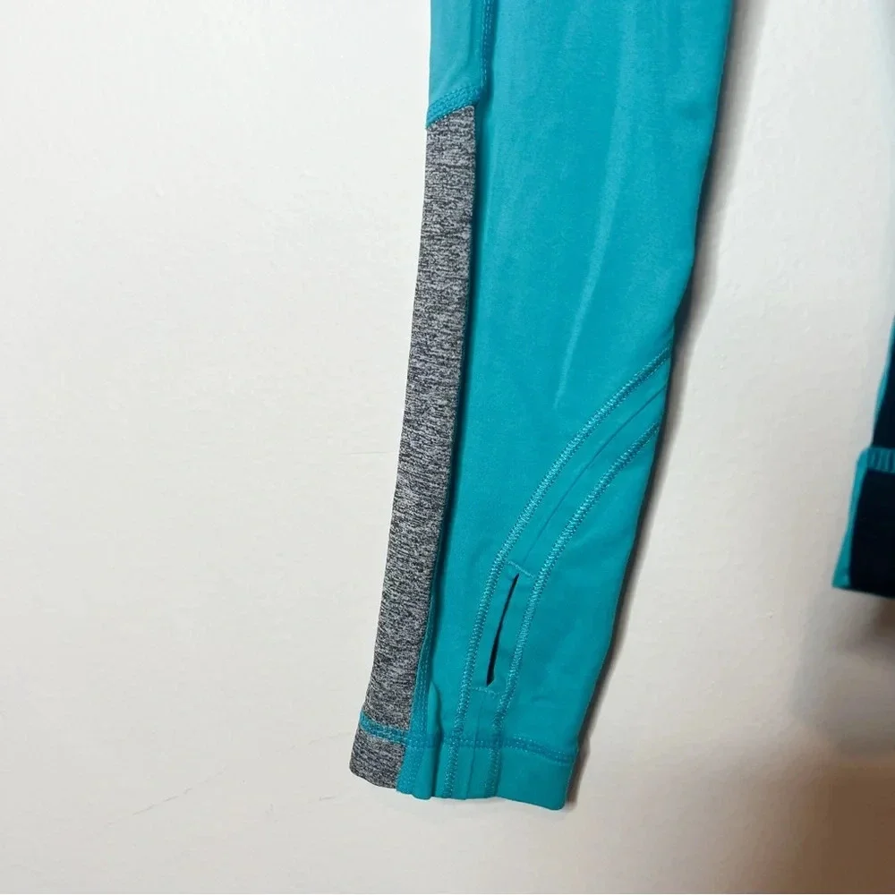 Lululemon Run For Your Life Blue Hoodie Pullover